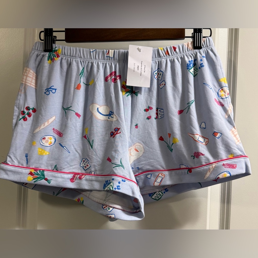 Kate Spade 2 Piece Pajama Park Picnic size Small NWT - Picture 4 of 8
